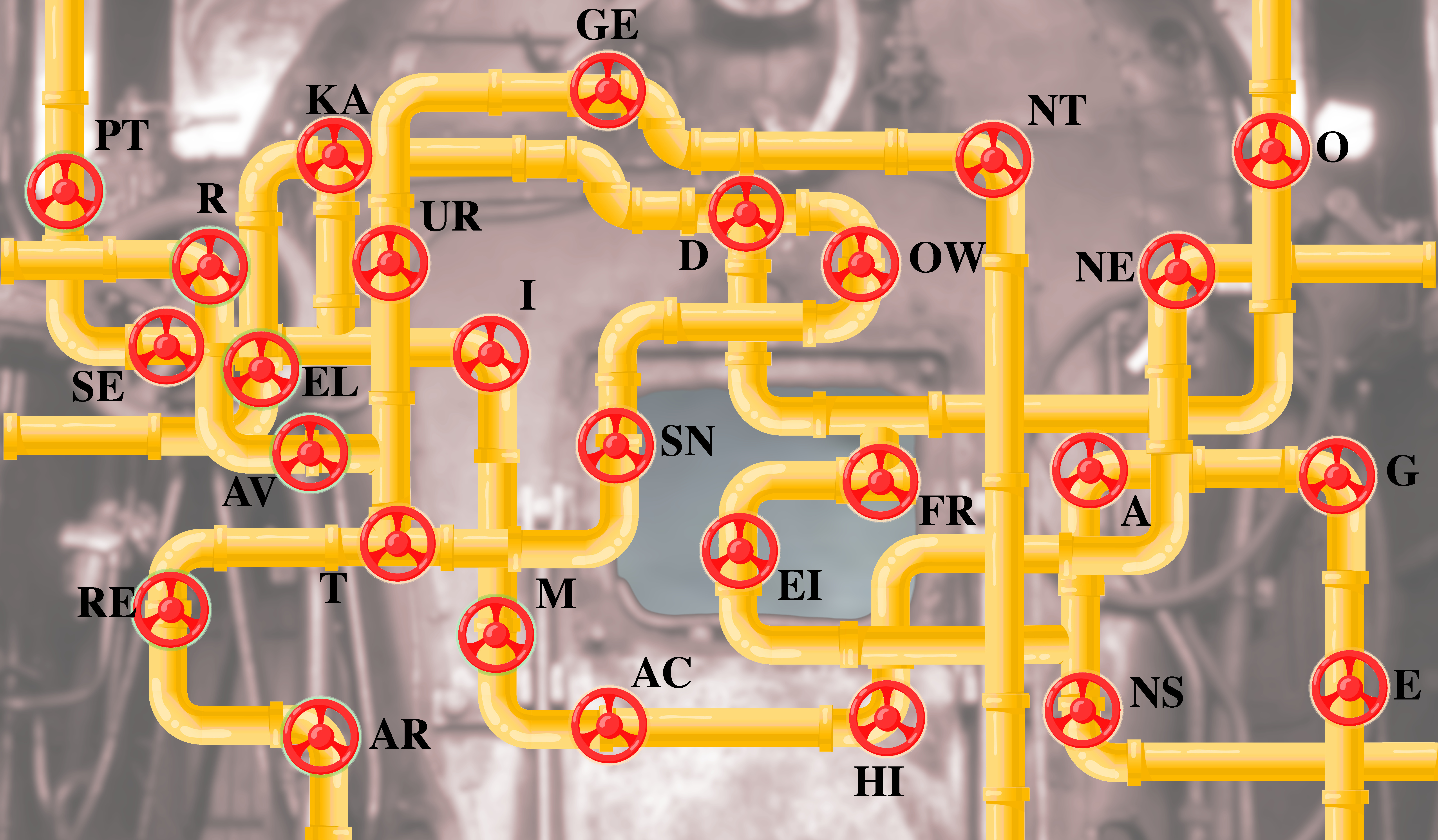 Plan du porte-conteneur